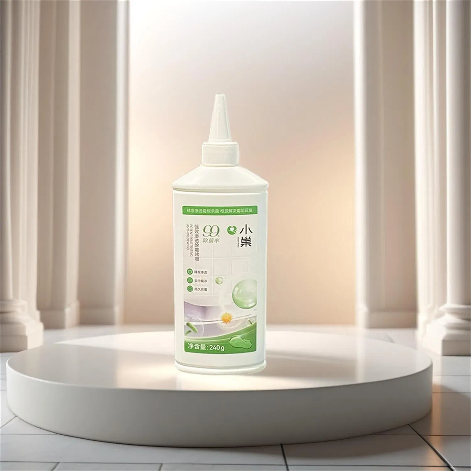 Automatic Aerosol Spray for Fast Mold and Mildew Removal
