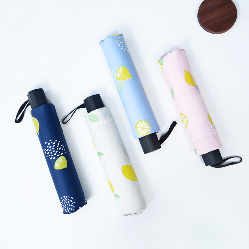 Зонт Foska с защитой от UV и принтом