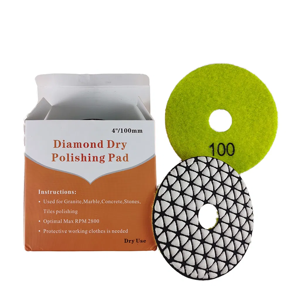 Stone Diamond Flexible Convex Resin Wet Polishing Pads