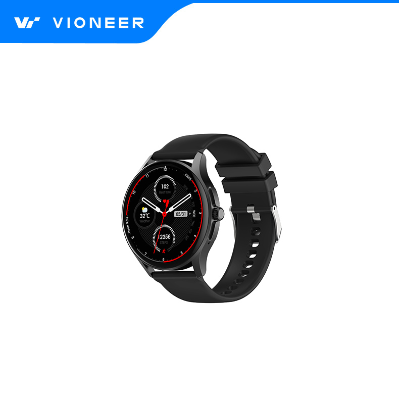 Vioneer Heart Rate Blood Pressure Blood Oxygen ECG and Blood Glucose Monitoring Bluetooth Smart Watch E03