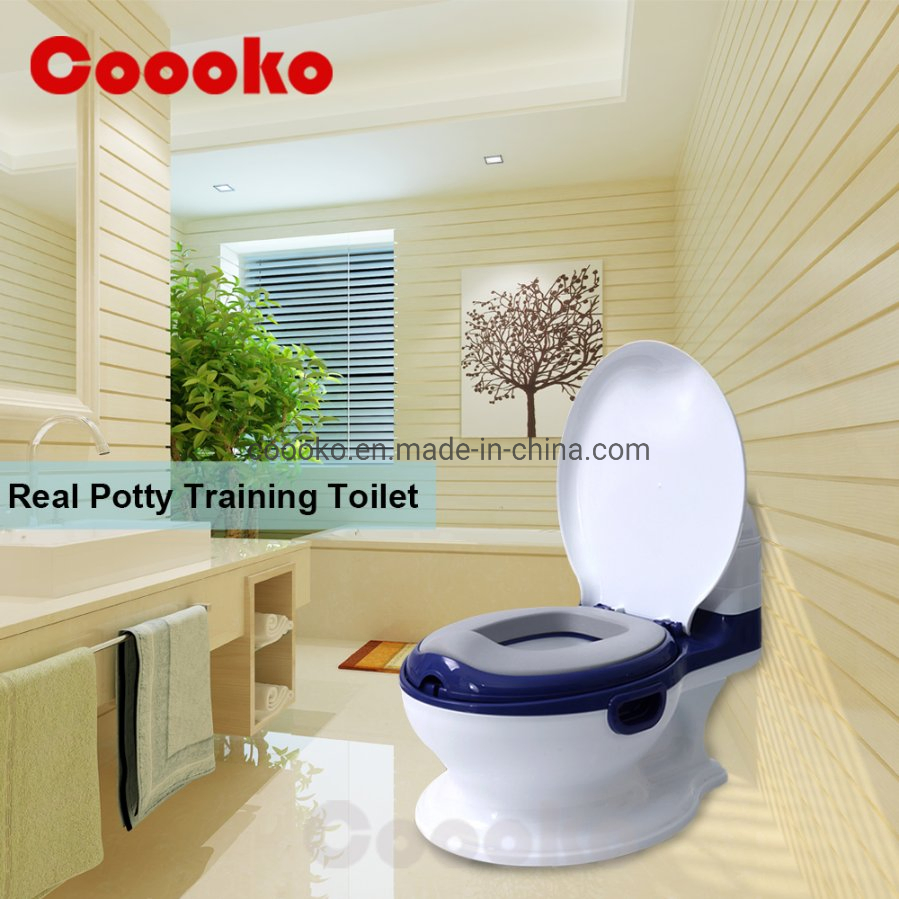 New Realistic Potty Training Toilet for Toddlers and Kids