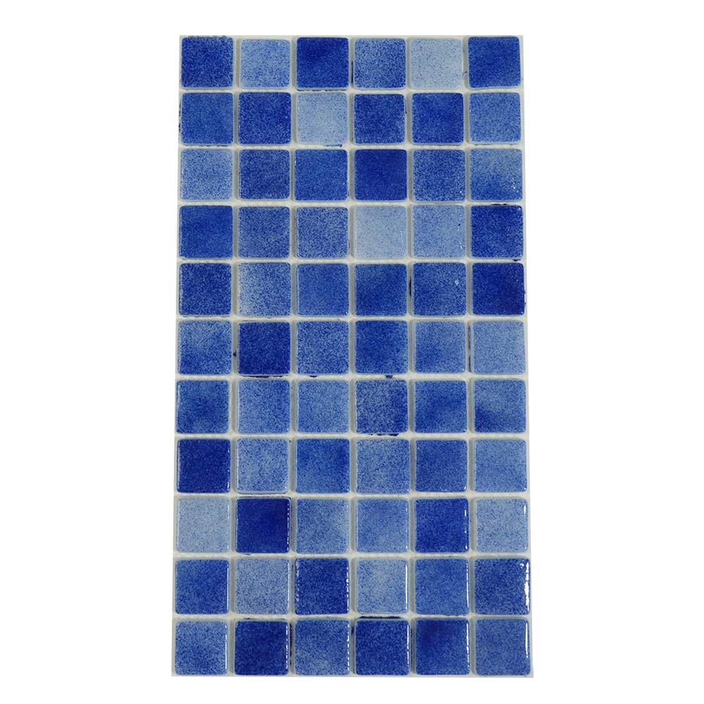 Customized Luxury Elegant Irregular Marble Bathroom Ceramic Tile for Bathroom Living Room Nature Stone Stunning Blue Glass and Marble Mosaic Tiles