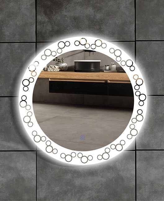 Modern Design Wall Mounted CE Approved Custom LED Mirror