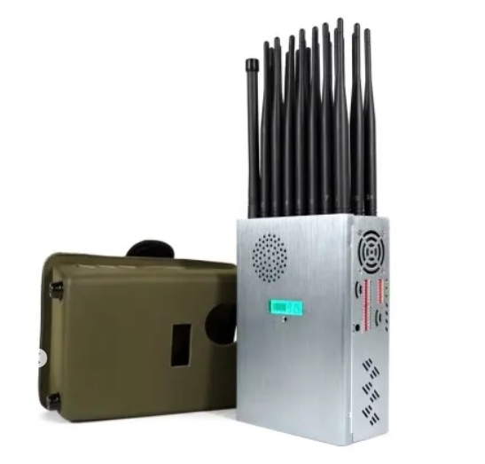Портативный глушитель сигналов сотовой связи и WiFi, 24 диапазона