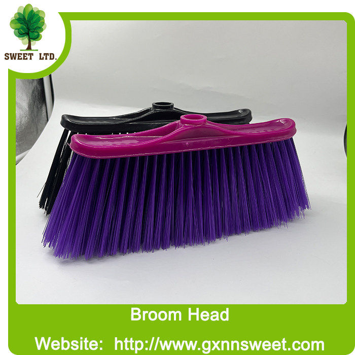 Household Cleaning Products Sweep Floor Custom Plastic Broom Head Brush