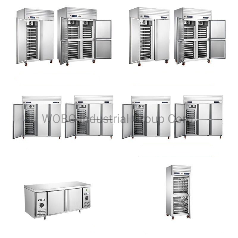 Factory Price 200kg/H IQF Blast Freezer Refrigerator Compressor with Trolley