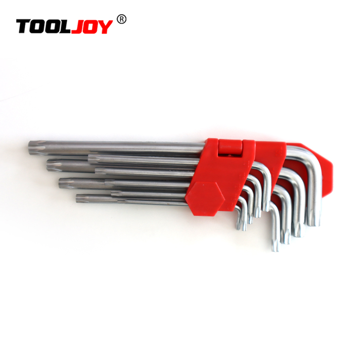 9 PCS Multi-Length Hex Cr-V Steel Hex Keys Home Hex Socket Mechanic Tooling