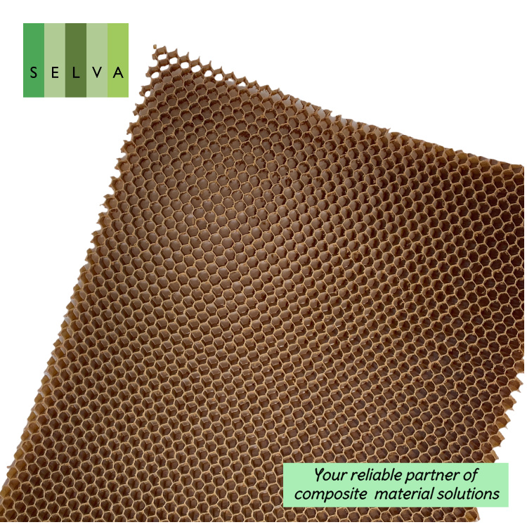 Lightweight Aramid Honeycomb Core 1.83-48 for Aerospace Applications