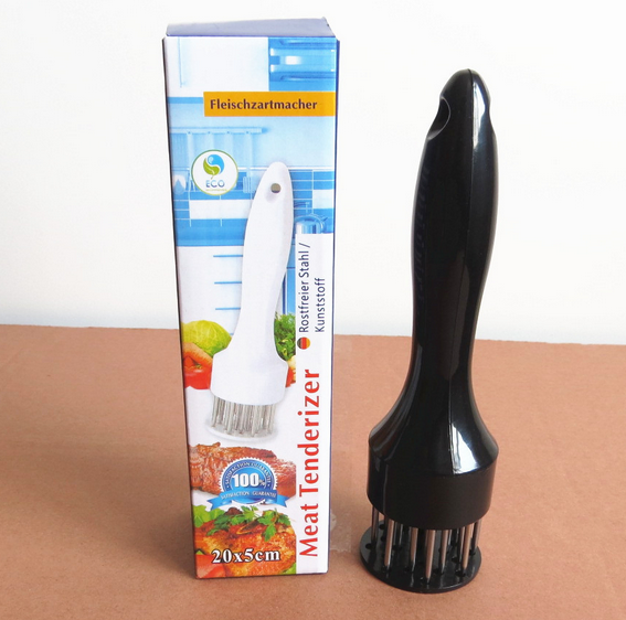 Food Grade Stainless Steel 21 Needle Manual Meat Steak Tenderizer Hammer Needle