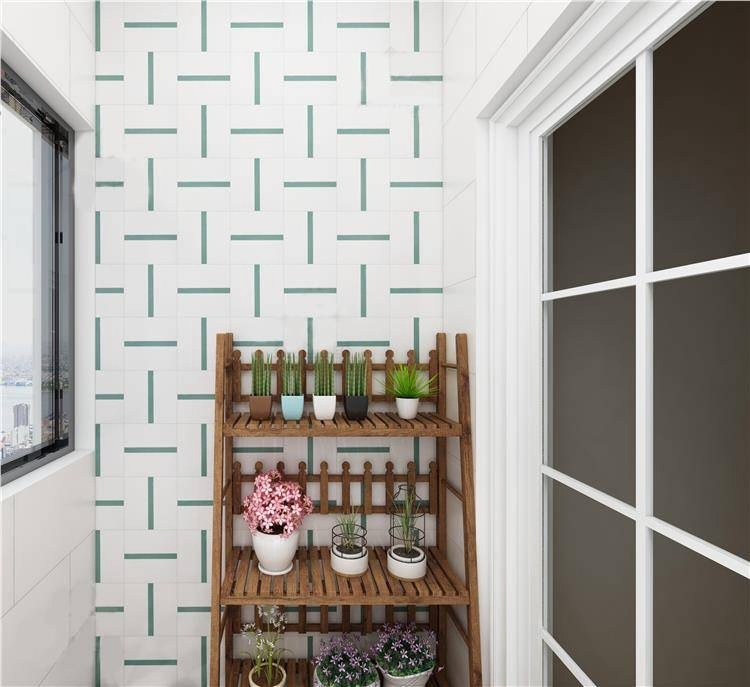 New Fashion Decoration Small Size 200X200mm F2132 Bathroom Kitchen Porcelain Floor Wall Tile