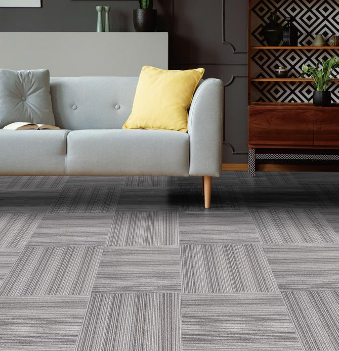 Ковровая плитка Red Home Modern Design, 50x50 см