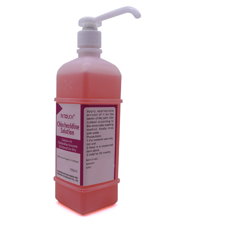 Handwash with Chlorhexidine 4% 700ml for Surgical Hand Sanitizer