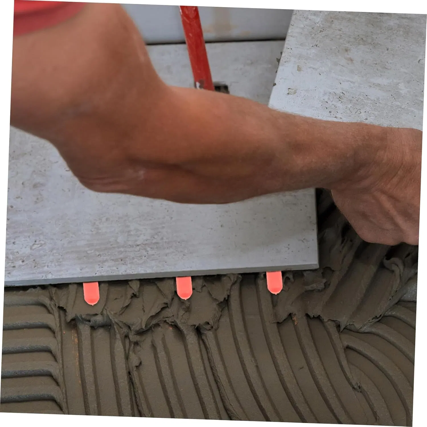 Factory Direct Tile Leveling Spacers Wedges-Red 100PCS/Bag