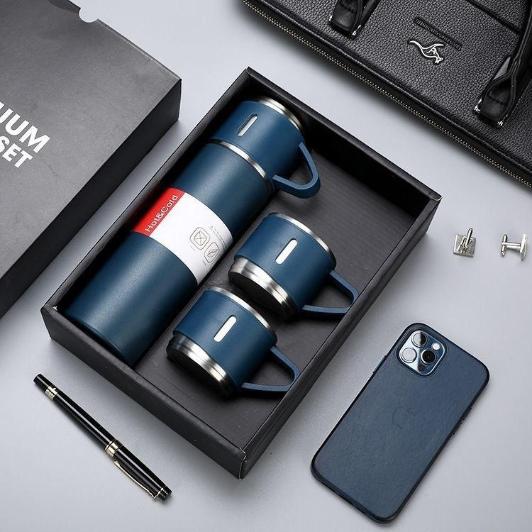 Customizable 304 Stainless Steel Vacuum Bottle Gift Set