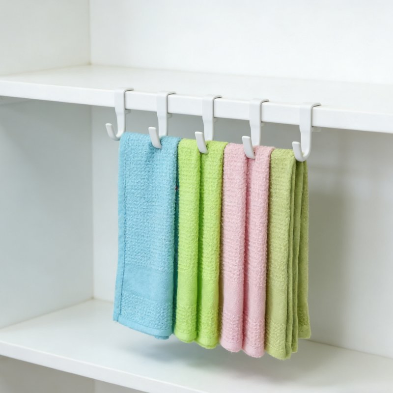 Waffle Weave Microfiber Cleaning Cloth, Lint-Free Absorbent Glass Towel