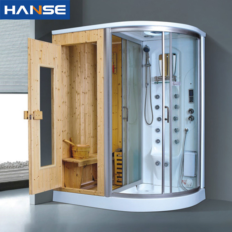 Семейная парная из красного кедра с паровым нагревом