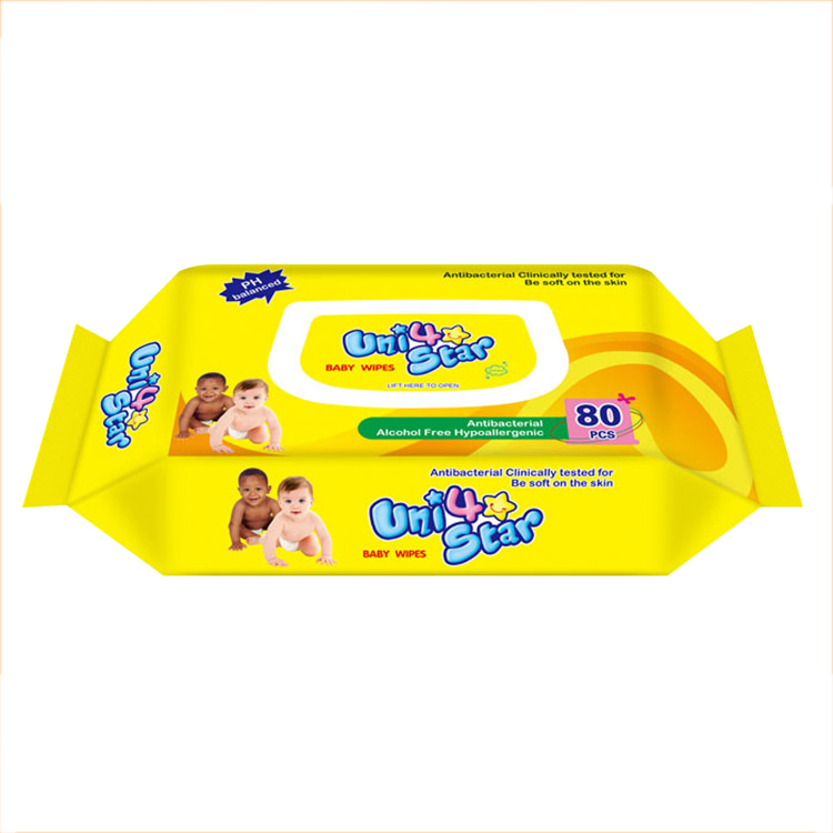OEM Baby Wet Wipes for Face and Hands Hot Sale Skin Care Household Product