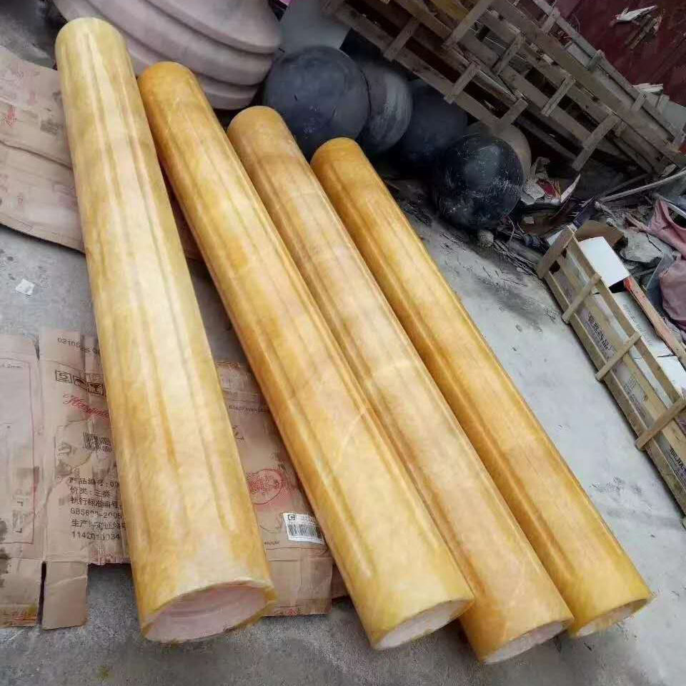 House Pillar Factory White Marble Column Roman Pillar Design for Indoors