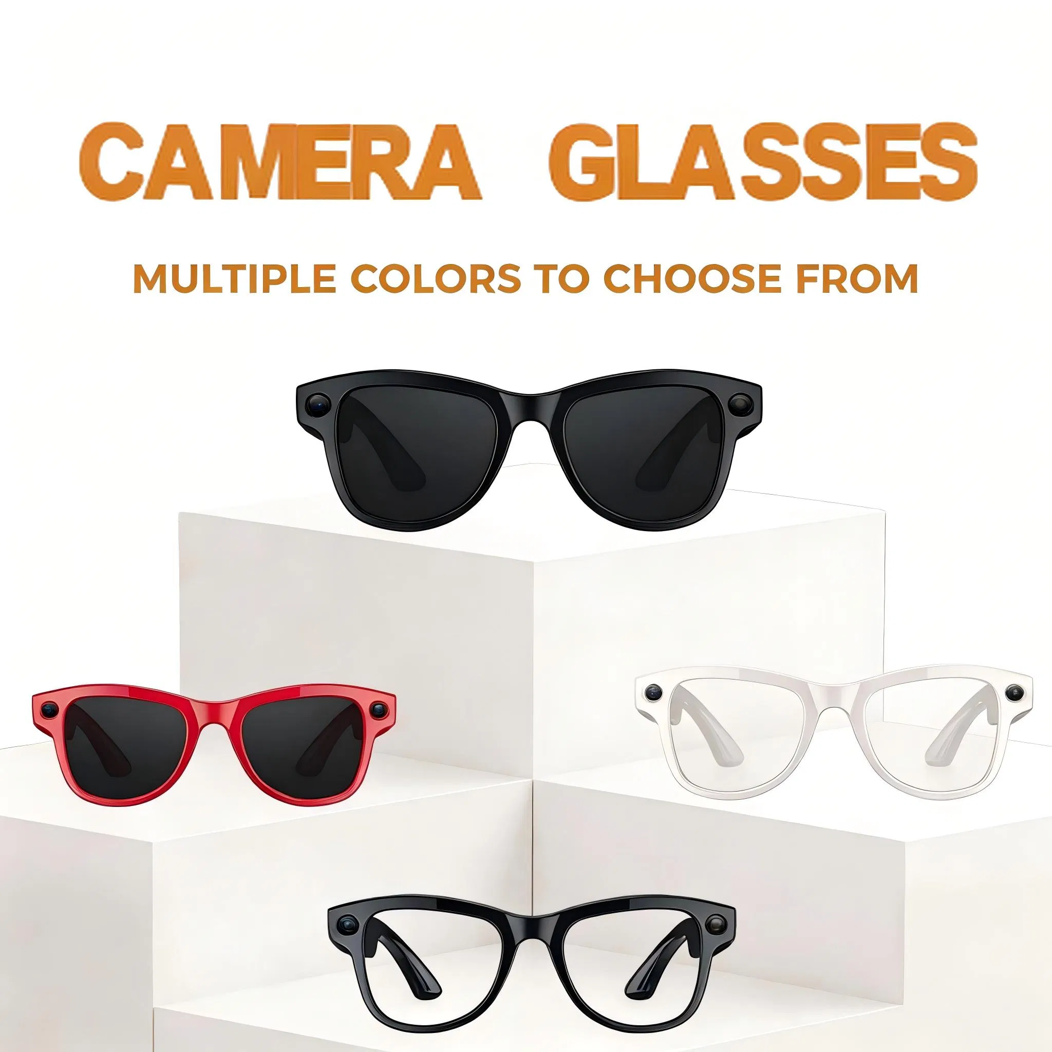 Ai Powered Glasses for Live Streaming and Meeting Recording