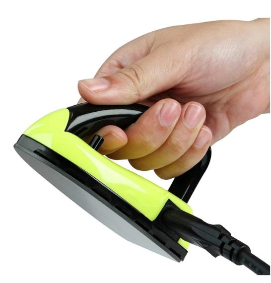 Fashion Heat Press Machine, Mini Iron Heat Transfer Machine Portable with Charging Base Accessories for DIY Clothes, T Shirts, Shoes