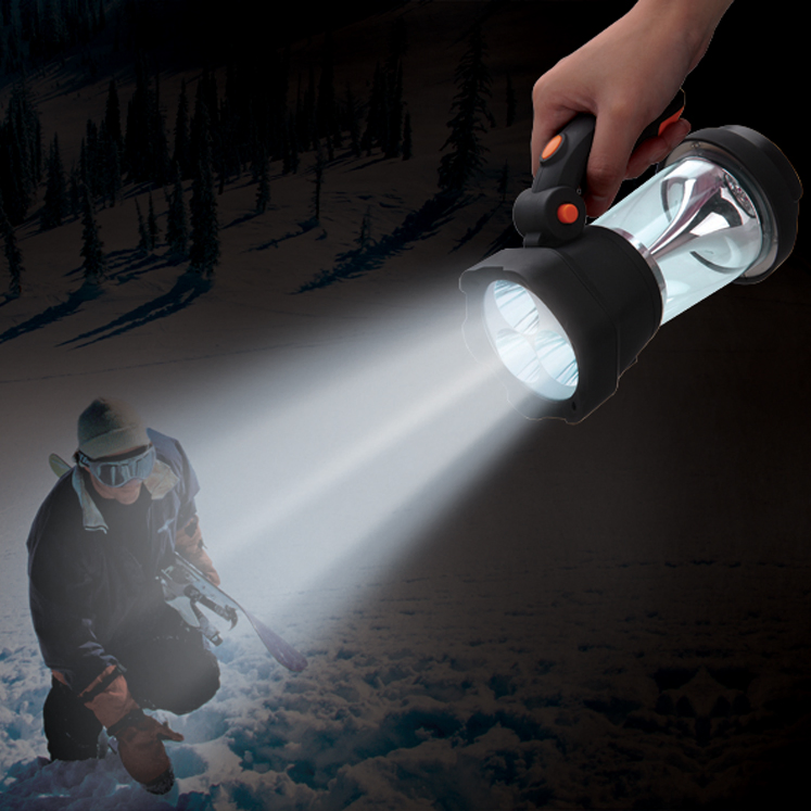 Портативное радио с ручной зарядкой и аварийной сигнализацией