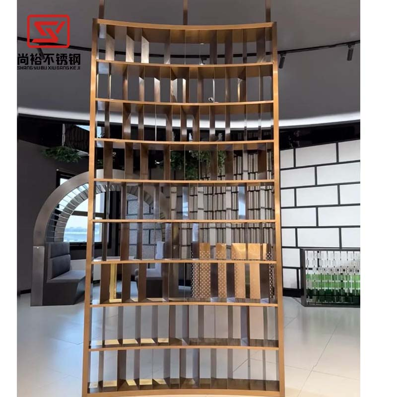 Modern Stainless Steel Panel Partition for Stylish Home Interiors