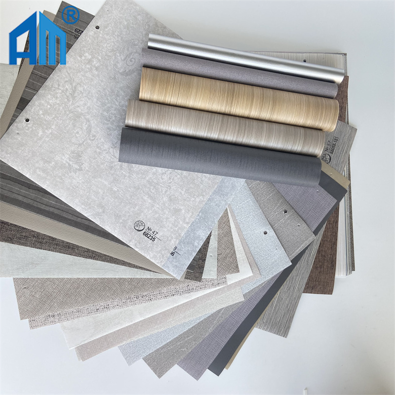 Shanghai Factory PVC Membrane Films Interior Door Decoration Film