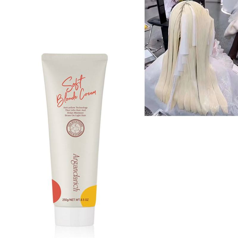 Factory Supply Super Quality Low Ammonia Fast Hair Bleach Mild Hair Lightener Organic Hair Bleaching Cream