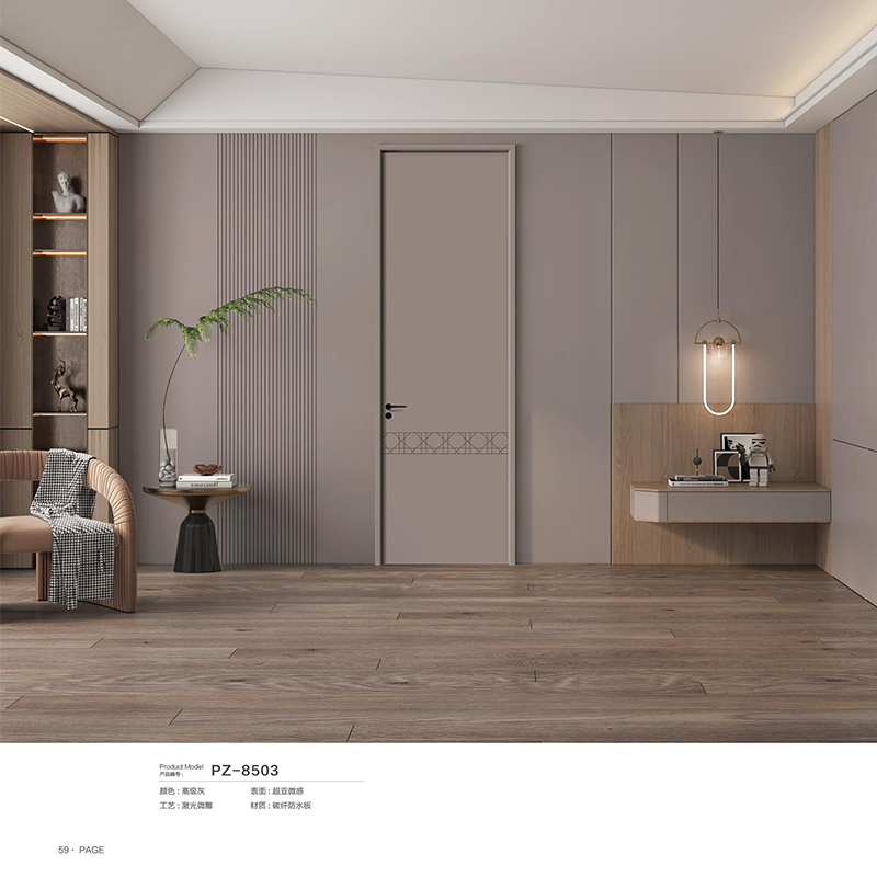 Premium Weiya Hotel 60-Minute Fireproof Wooden Doors for Interiors