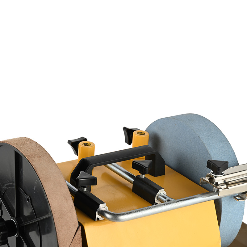 Portable Handle Variable Speed 8" Stable Steel Frame Meat Slicing Knife Sharpener Polishing Machine