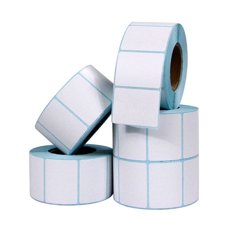 Versatile Removable Glue Thermal Adhesive Barcode Labels for Packaging