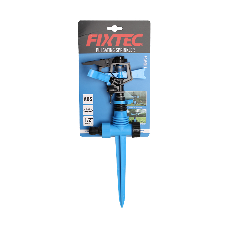 Fixtec Garden Lawn Irrigation Plastic Impact Water Impulse Sprinkler for Garden Lawn and Plants