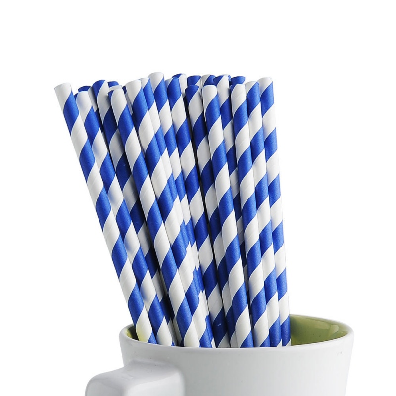 Paper Straws Wrap Biodegradable Drinking Bubble Tea Straw