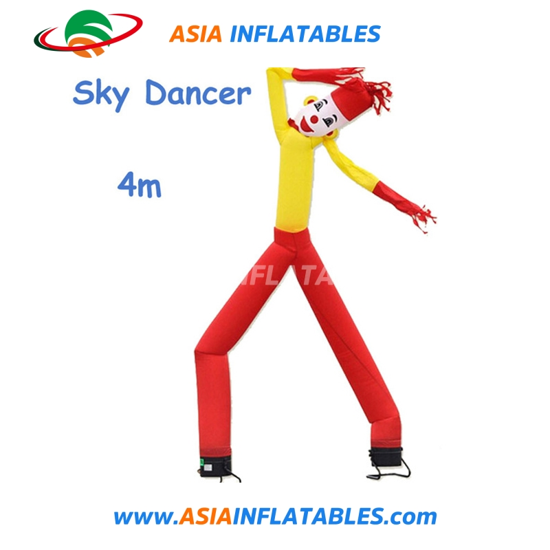 Custom Air Tube Man Outdoor Inflatable Clown Advertising Inflatable Sky Dancer
