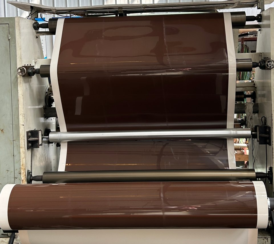 Matt High Gloss Solid Color Decoration PVC Membrane Vinyl Roll PVC Sheet for Vacuum Laminating Kitchen Cabinet Doors