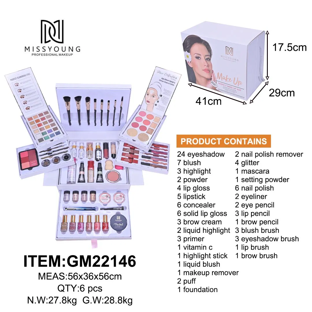 All-in-One Makeup Collection for Stunning Looks on The Go Makeup Sets