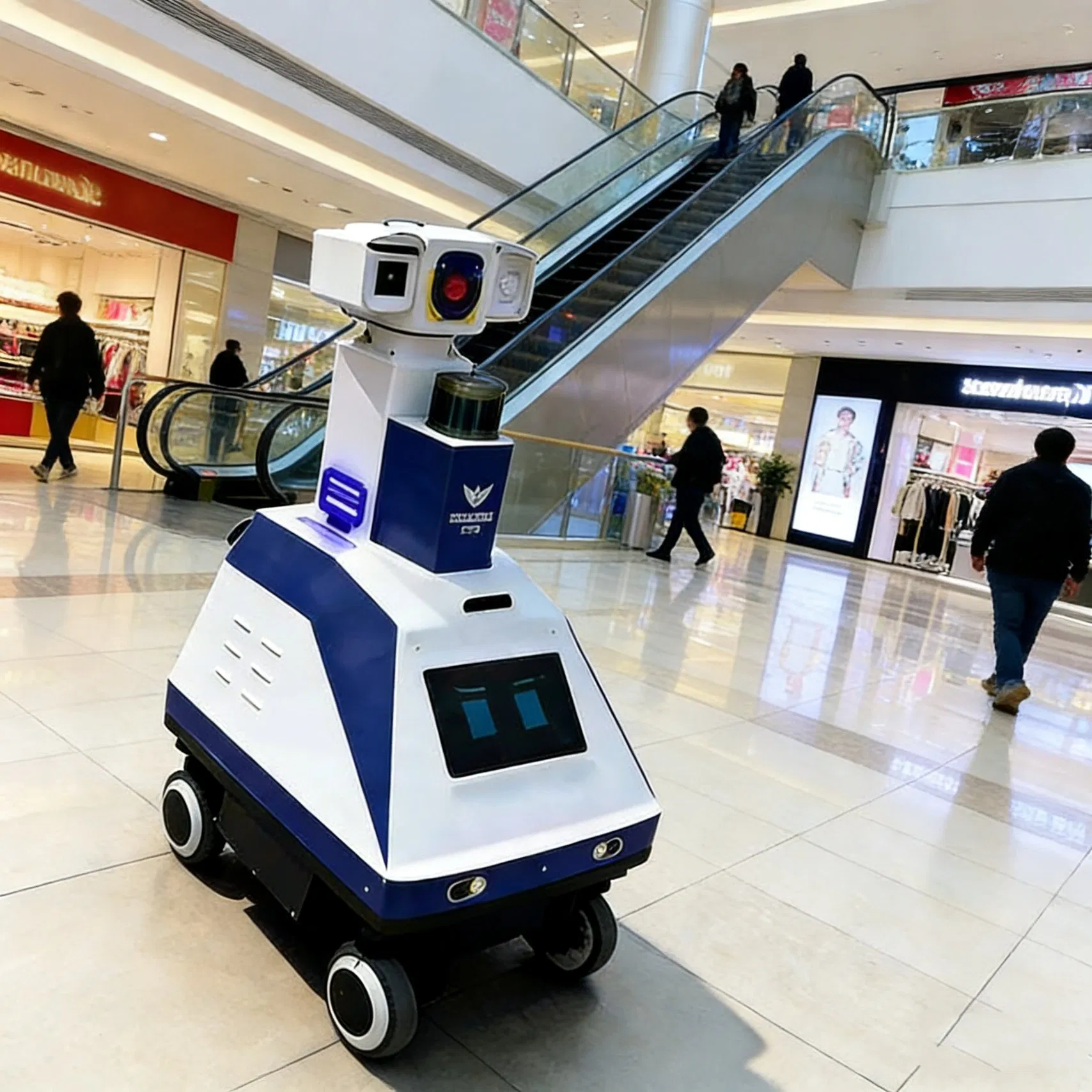 Time-Saving Unmanned Patrol Robot for Modern Security Needs