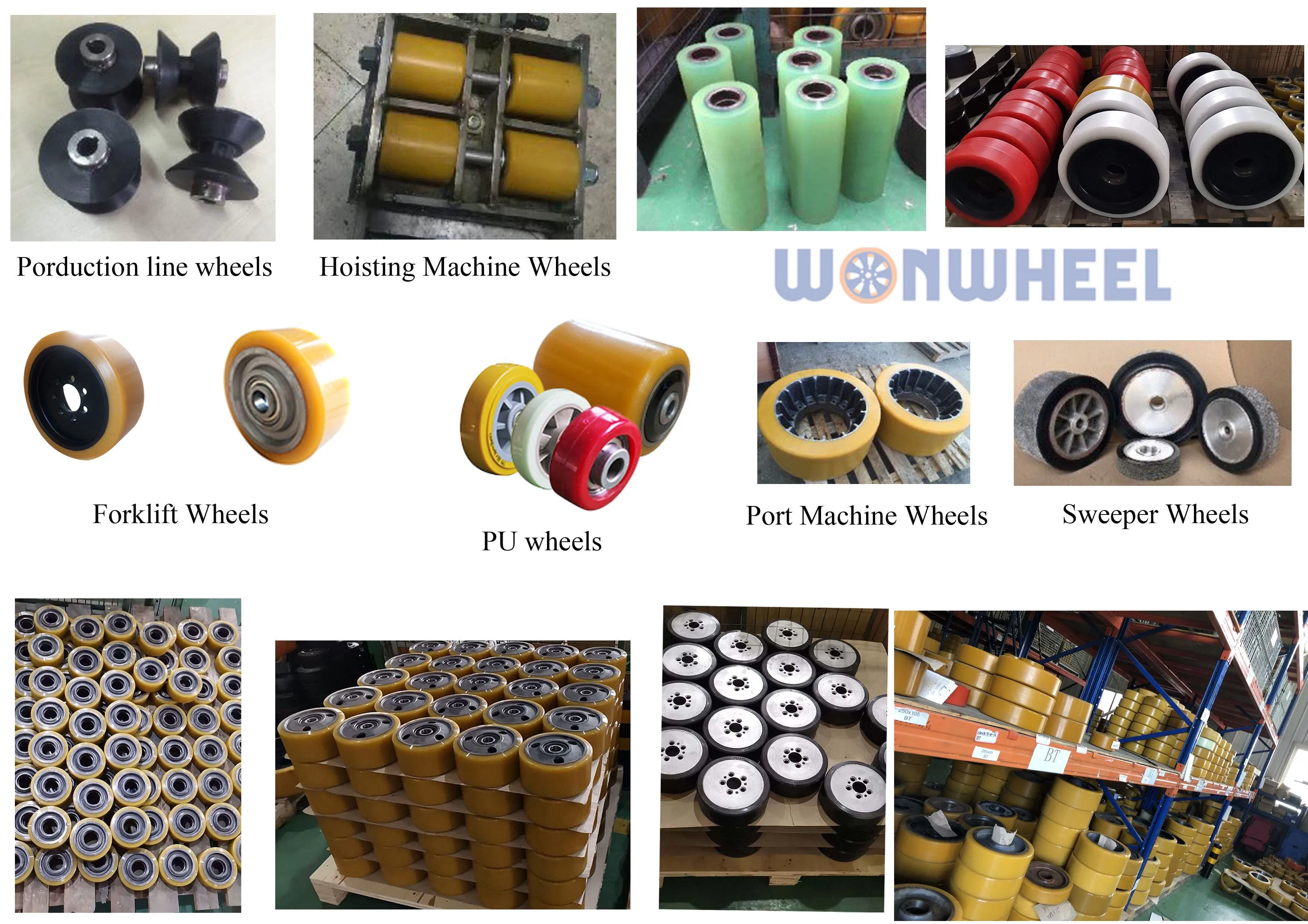 Wheels for Forklifts 84X110 Load Wheel Parts No. 1590996 Steering Wheel Quick Release for Sale