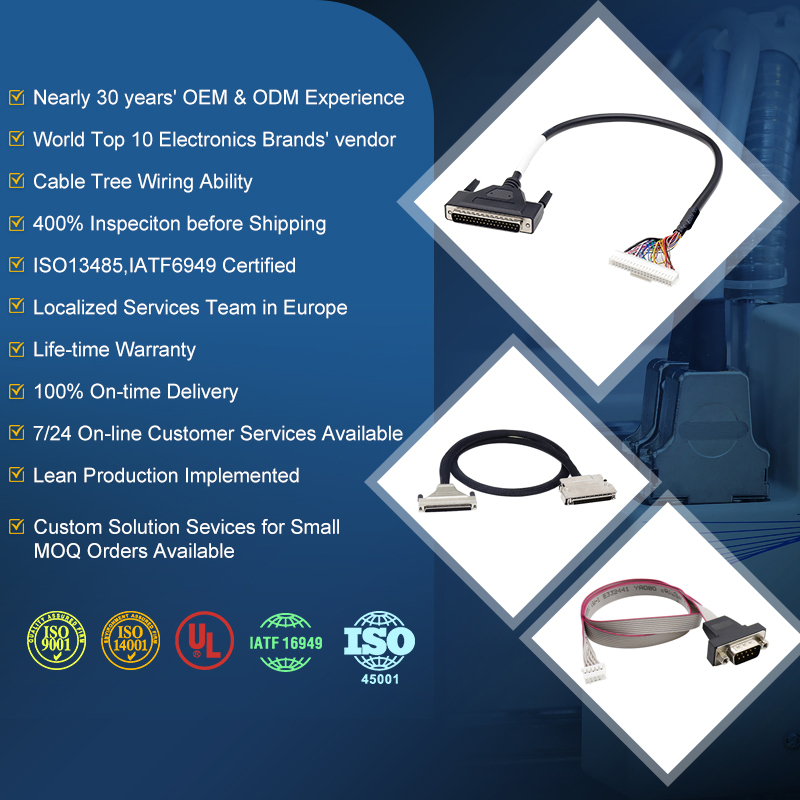 Кабель D-SUB 37pin Male-Female, 69 мм