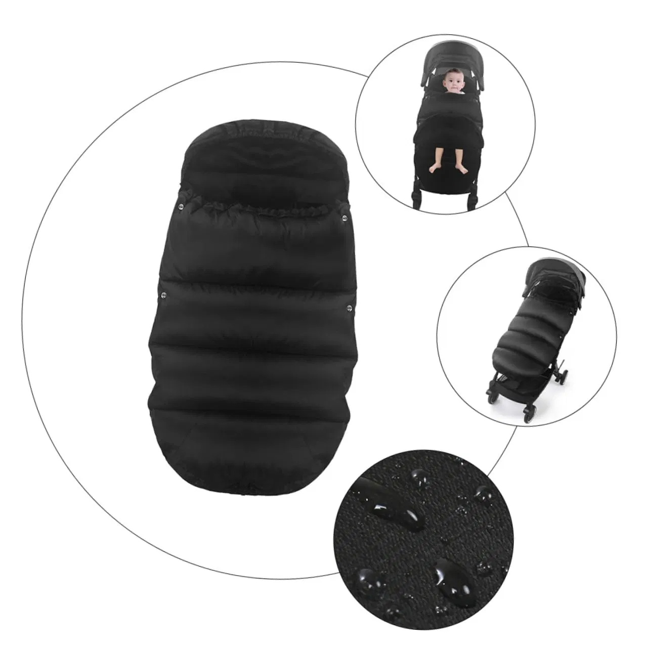 Hot Sale Newborns Toddler Sleep Sacks Stroller Warm Adjustable Baby Bunting Bag