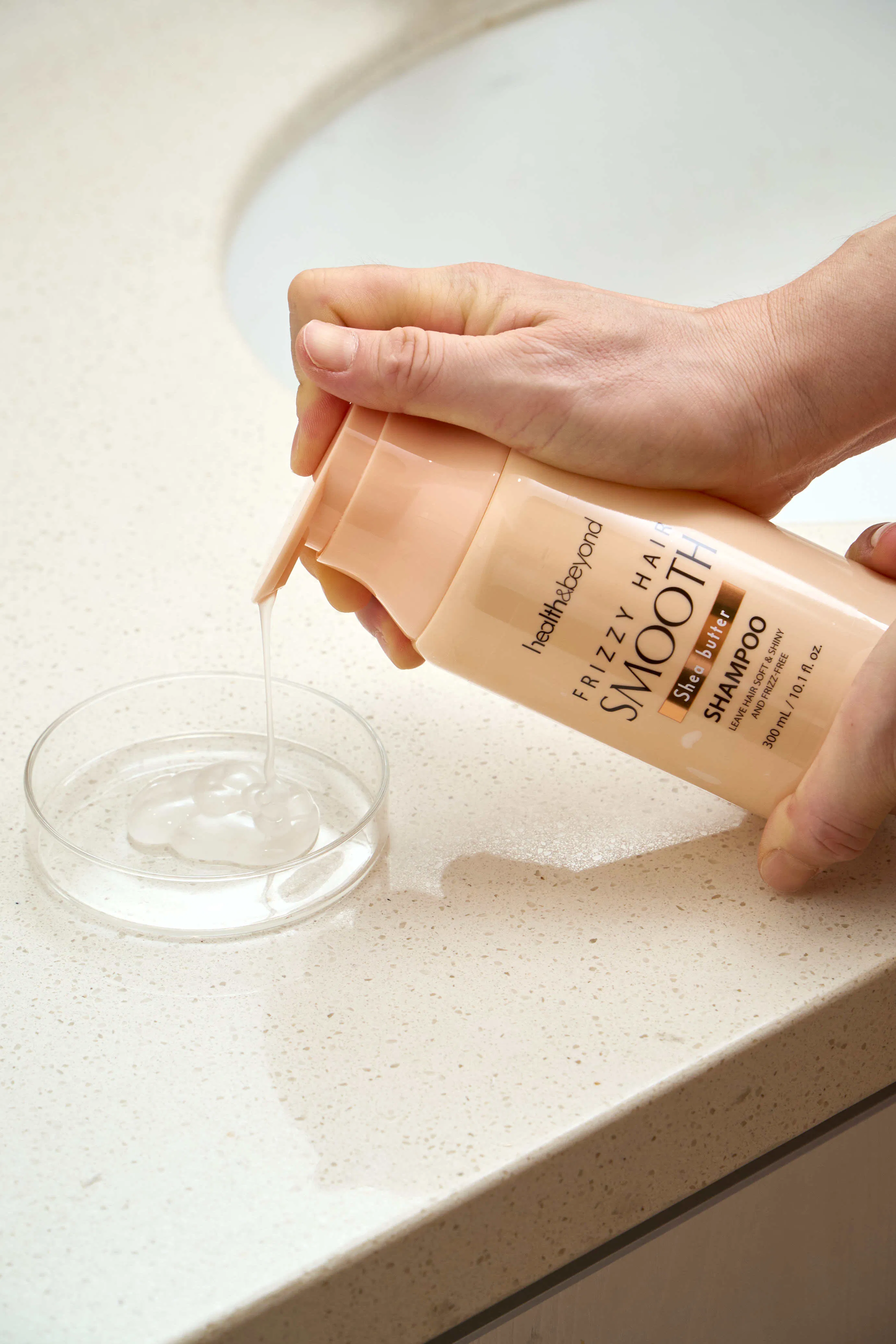 300ml Smooth Nourish Women Customer Logo Hair Care Shampoo and Conditioner