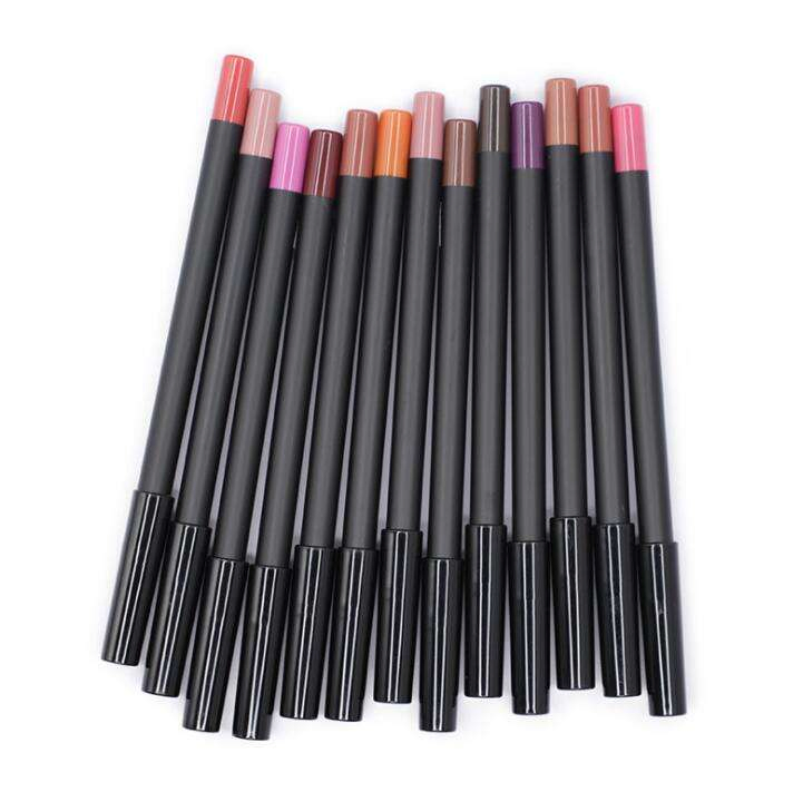 Brown Lip Liner Pencil Nude Lip Liner Custom Your Qwn Logo Matte Lip Liner Private Label