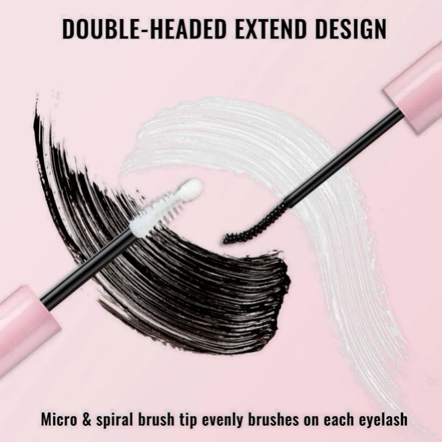 Waterproof Eyelash Glue with Fast-Drying 2-in-1 Extension Seal Bond & Seal 2 in 1