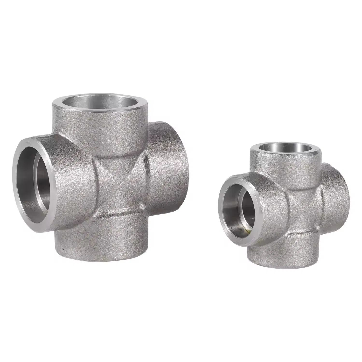 China Factory Direct Selling ASME B16.11 Carbon Steel CS A105 1/8" 3000lb Forged Pipe Fittings Forged Sw Socket Weld Cross