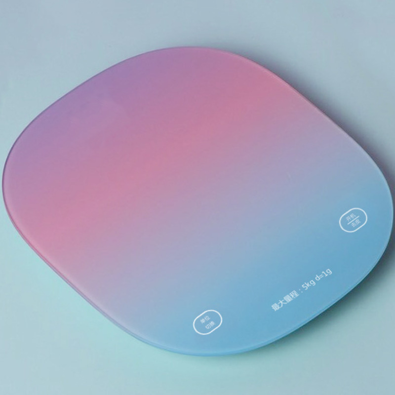 Кухонные весы Ks-2g с таймером и приложением, розовые