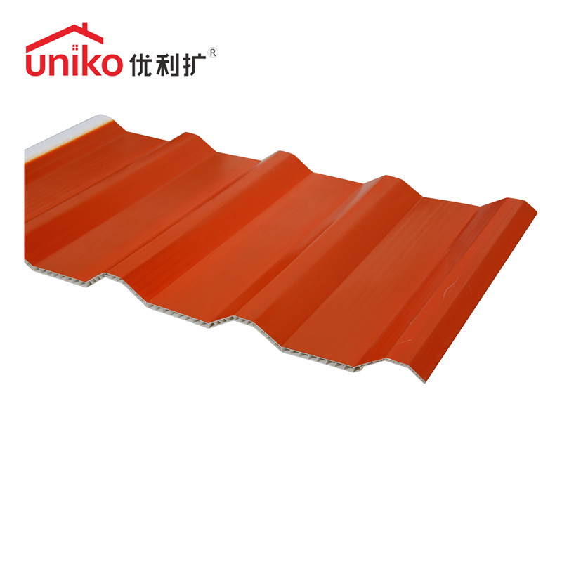Shenyu Excellent Heat Insulation Roofing Sheet Hollow UPVC Roofing Tiles