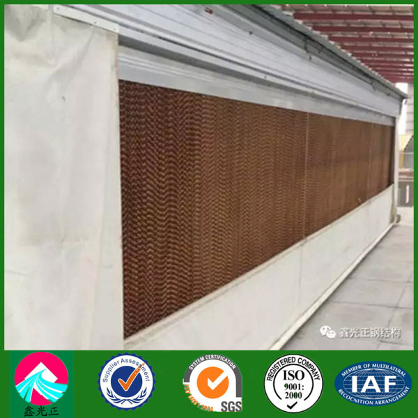 Prefabricated High Quality Poultry House with ISO/SGS Certificate