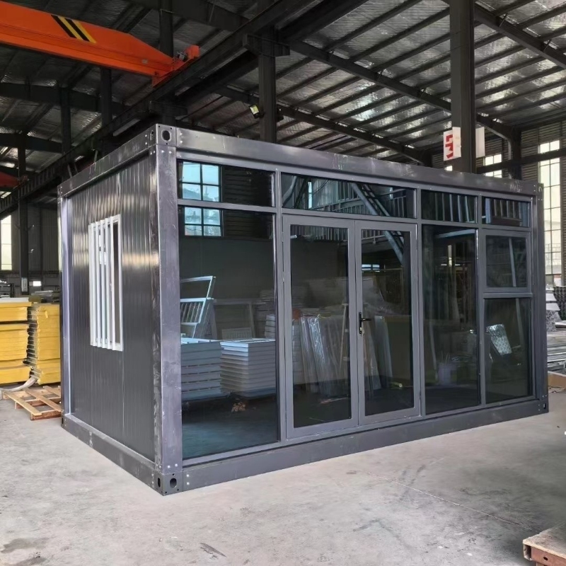 High Quality Container House Prefabricated House Luxury Prefab Cabin Windproof Easy Assemble Modular Design as Office Mobile House