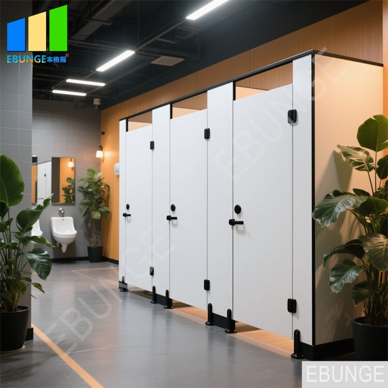 Popular Waterproof HPL Toilet Cubicle Stall Partition