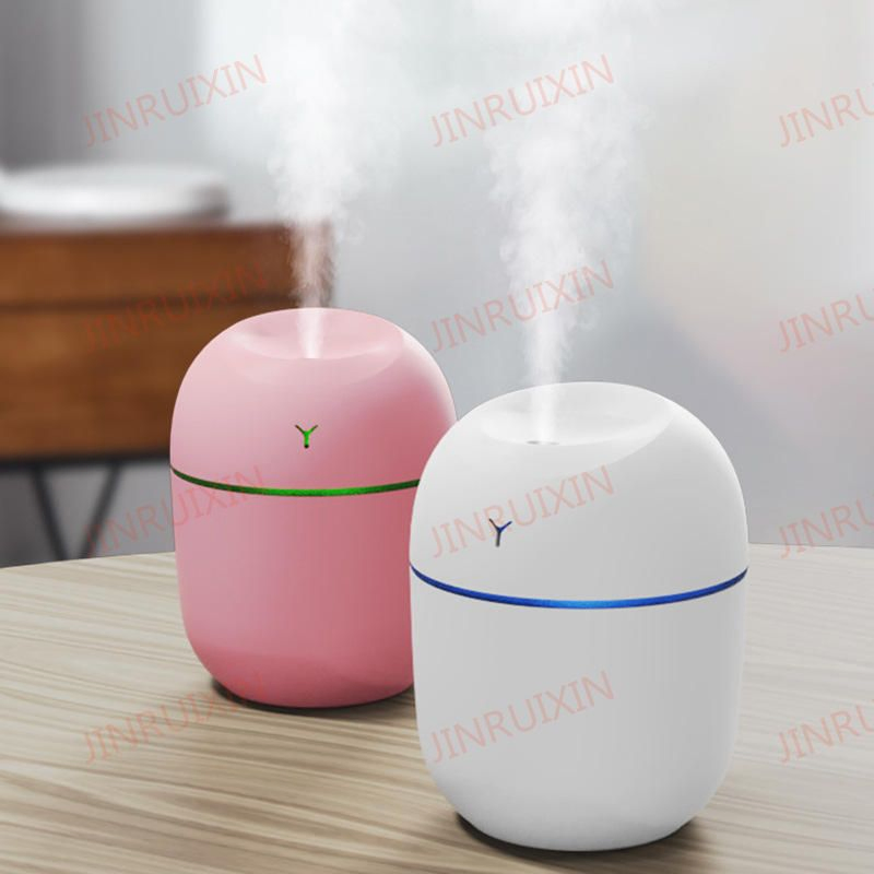Mini Ultrasonic Heavy Mist Moisturizing Dormitory Silent Car Humidifier Home Office School Desktop 220 Ml Diffuser